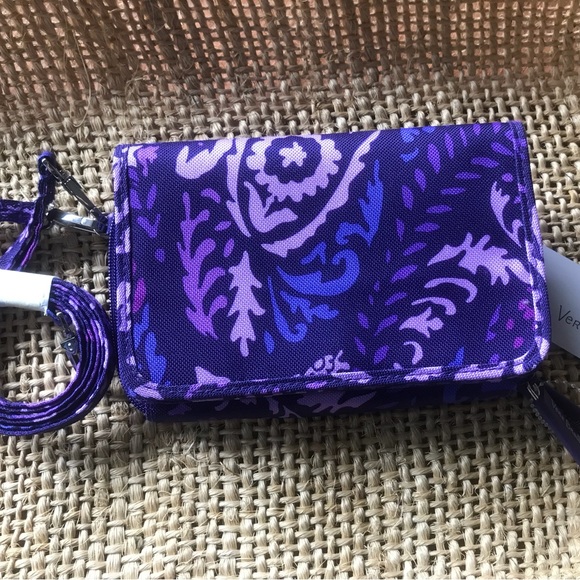Vera Bradley Bags New Vera Bradley Paisley Amethyst Crossbody Bag